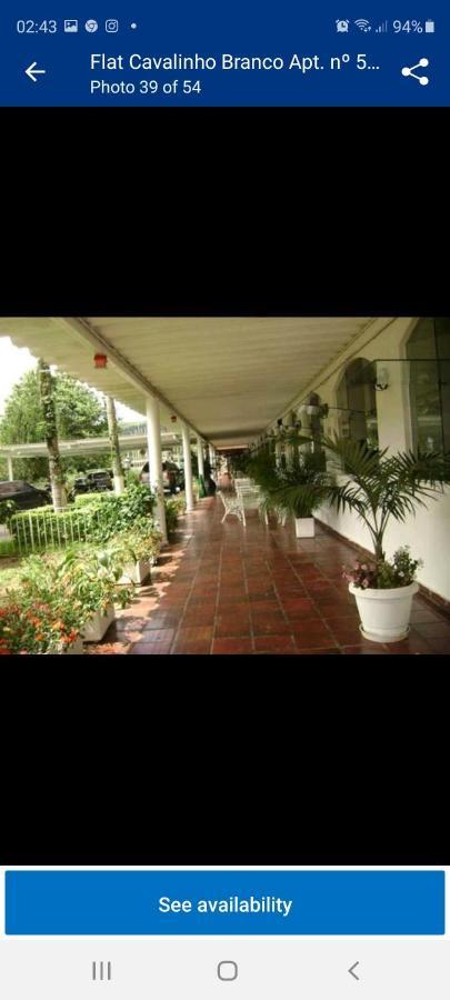Flat No Hotel Cavalinho Branco Агуас-ди-Линдоя Экстерьер фото
